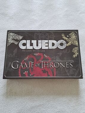 Cluedo Game of Thrones Board Game Hasbro Gaming Complete 2016 Classic